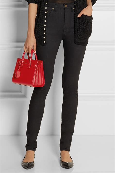 ysl sac de jour nano red